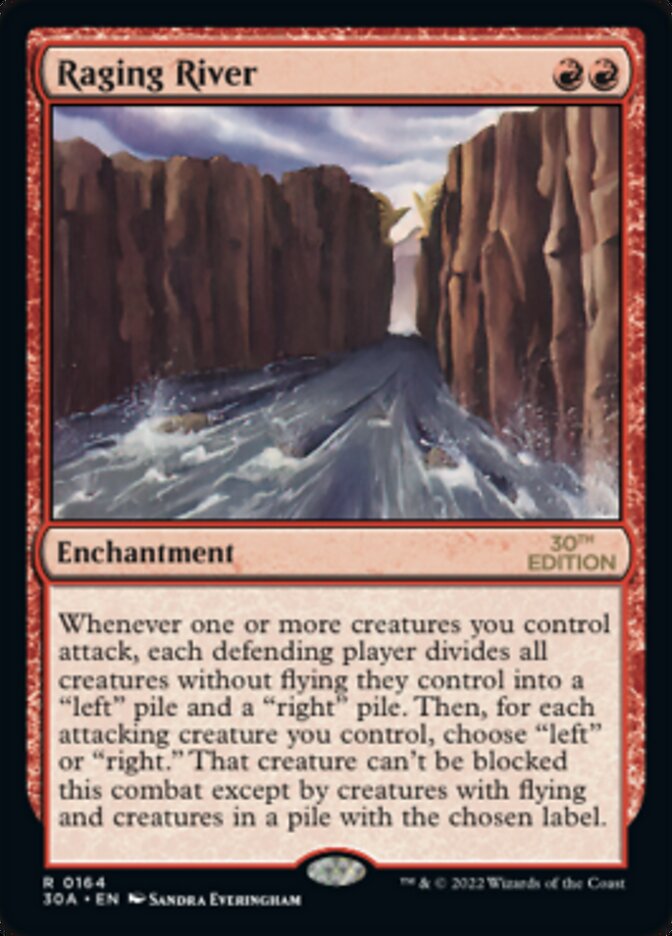 Raging River card front