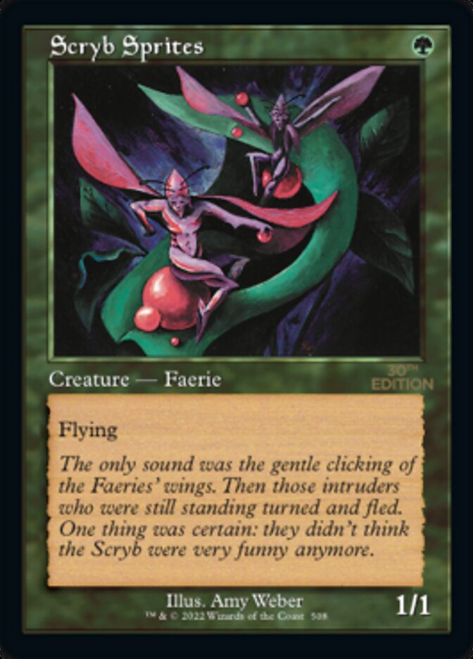 Scryb Sprites card front