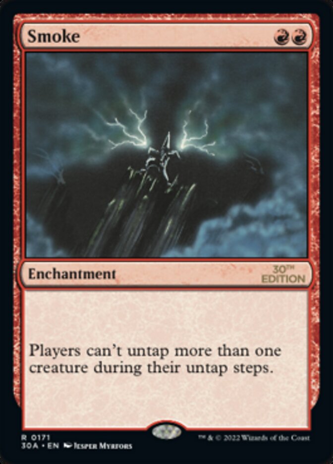 Smoke card front
