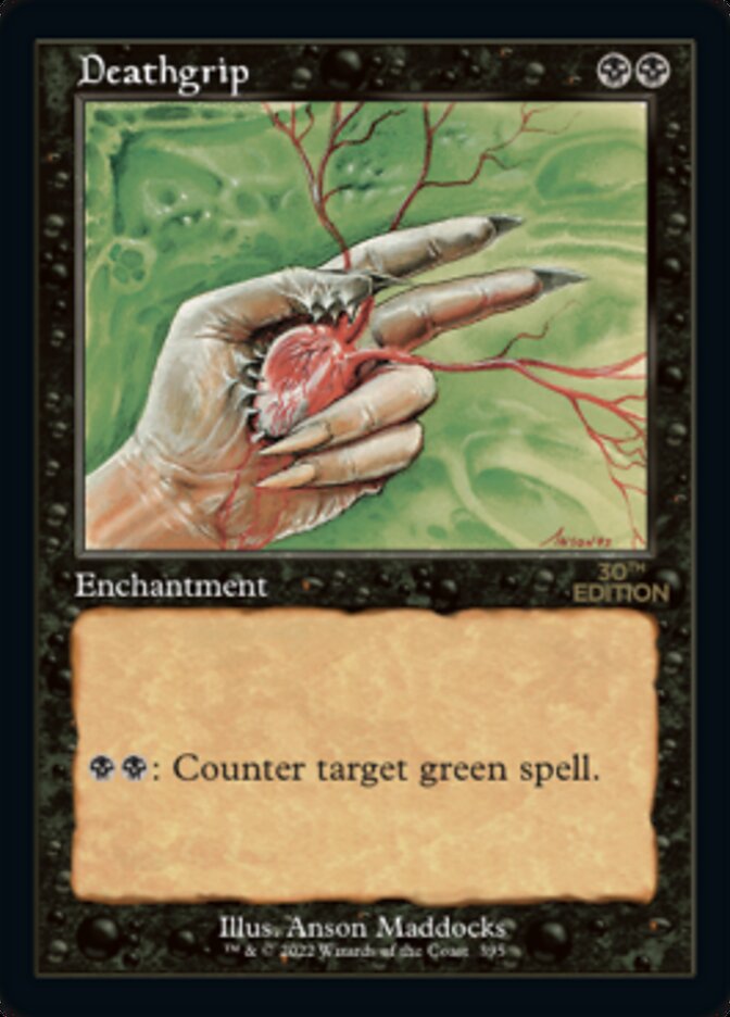Deathgrip card front