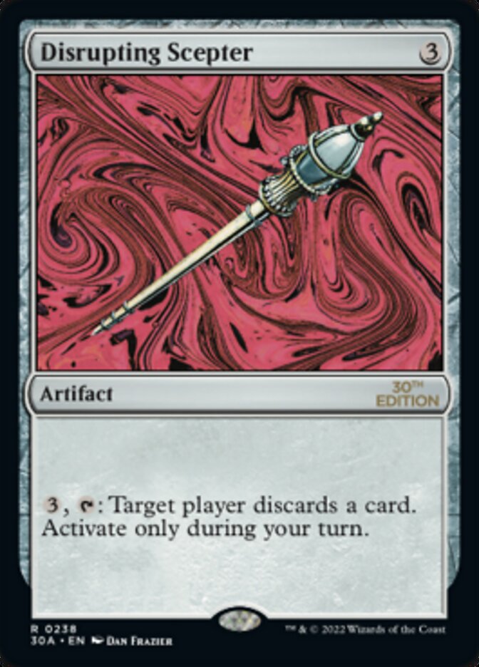 Disrupting Scepter card front