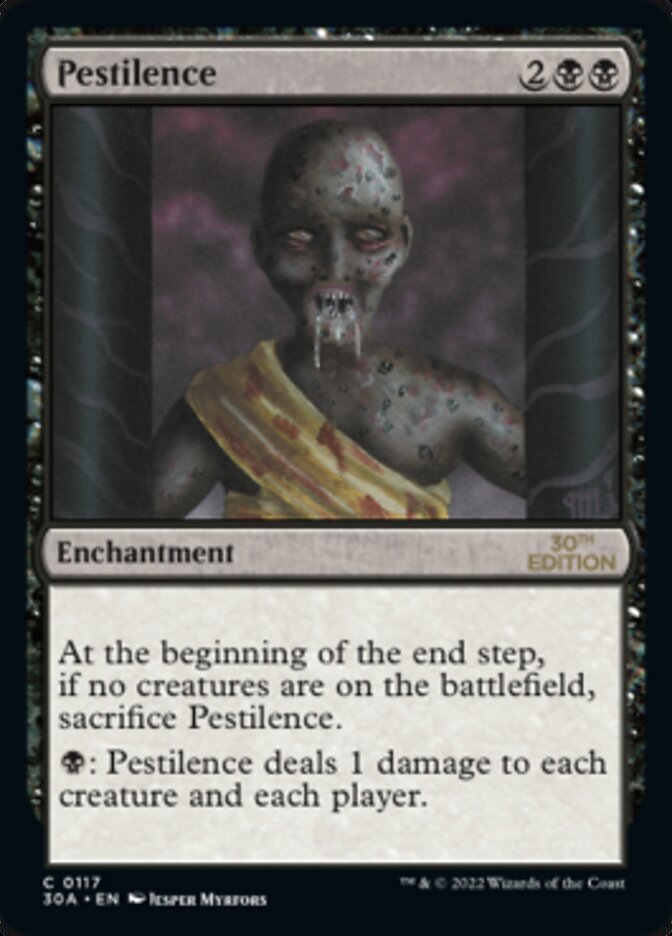 Pestilence card front