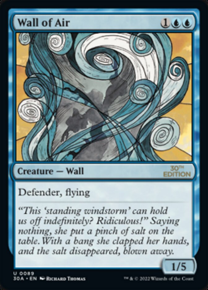 Wall of Air card front