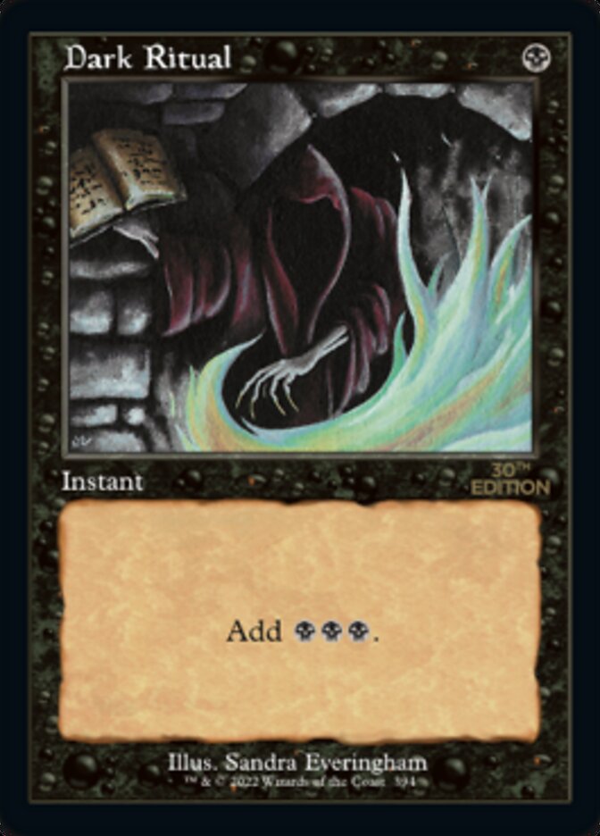 Dark Ritual card front