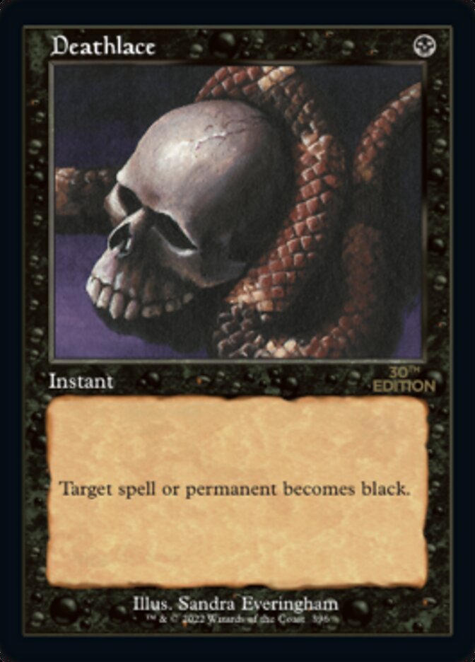 Deathlace card front