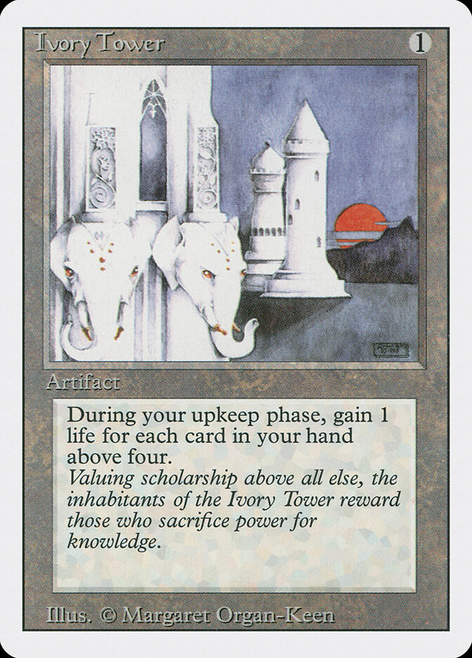 Ivory Tower card front