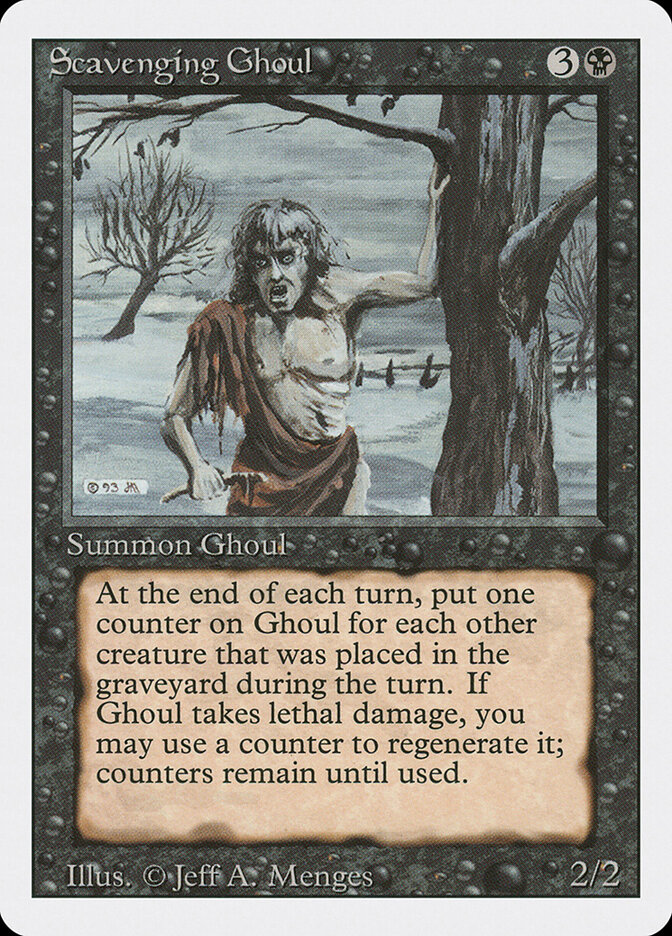 Scavenging Ghoul card front