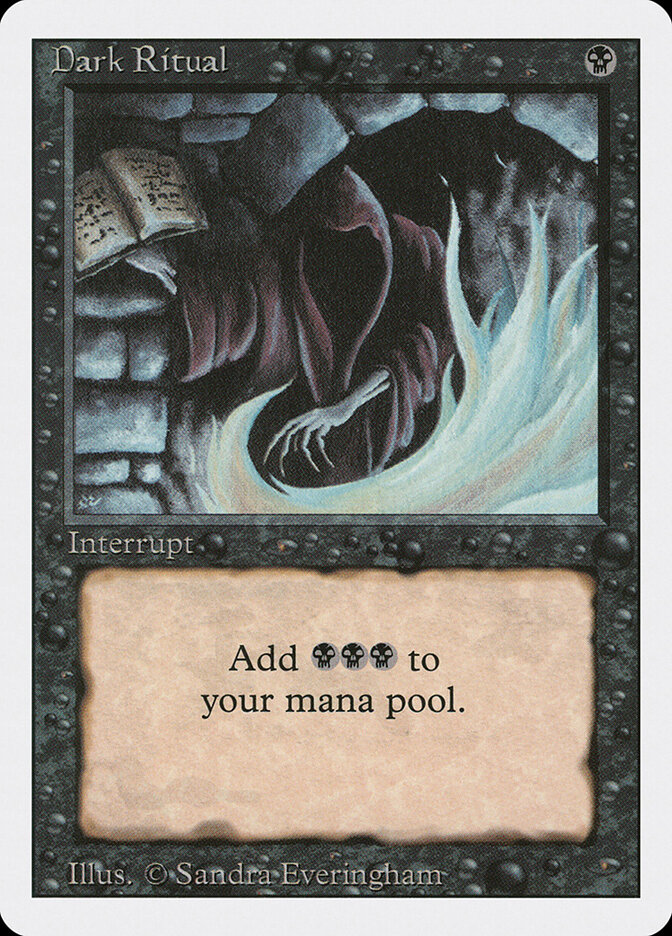 Dark Ritual card front