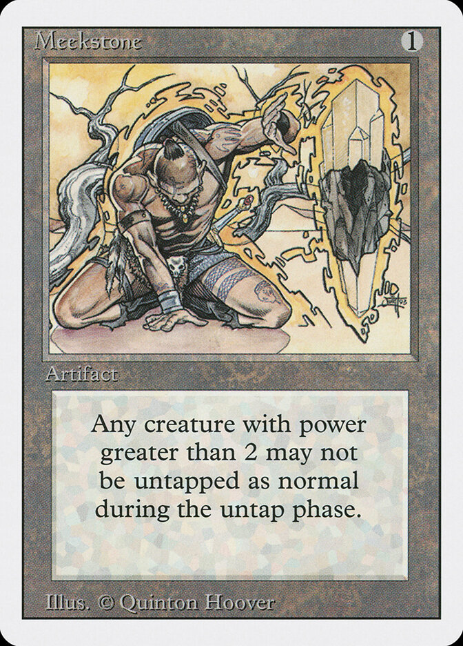 Meekstone card front