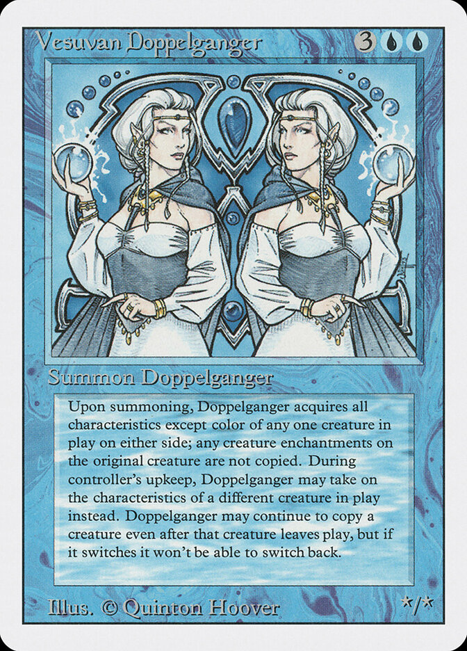Vesuvan Doppelganger card front