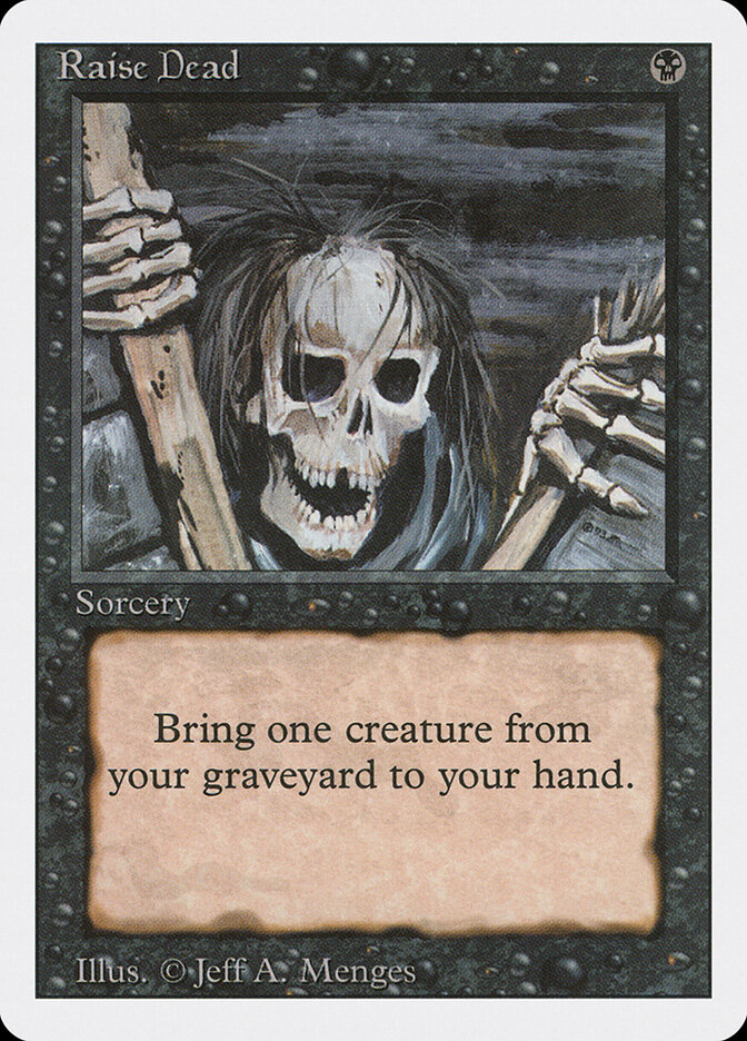 Raise Dead card front