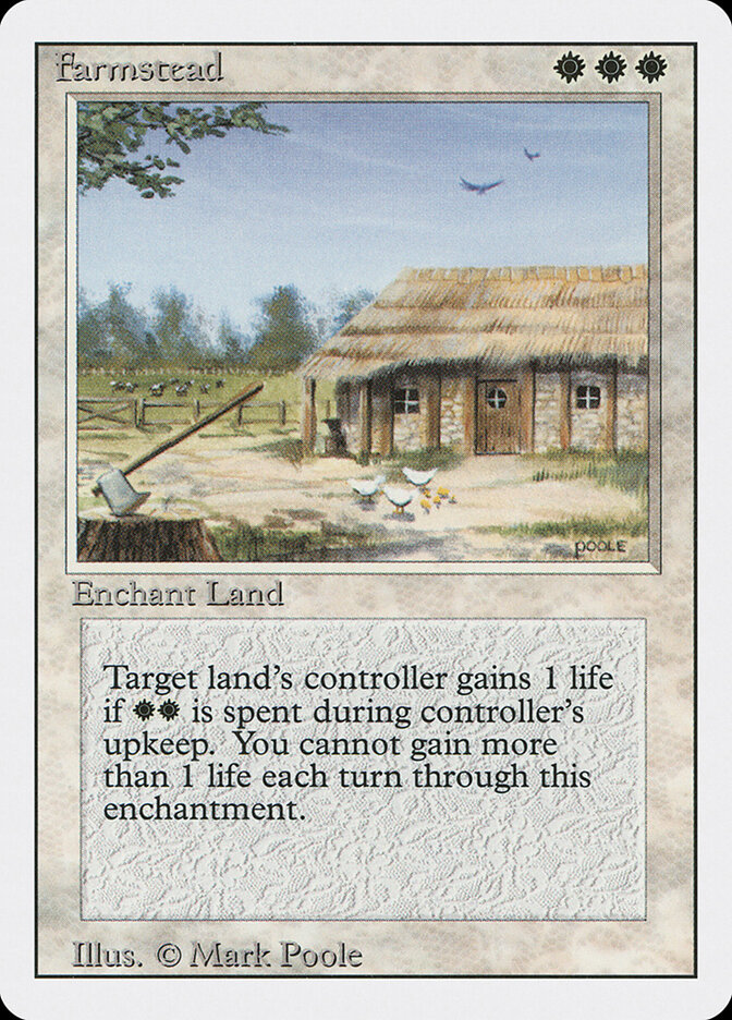 Farmstead card front