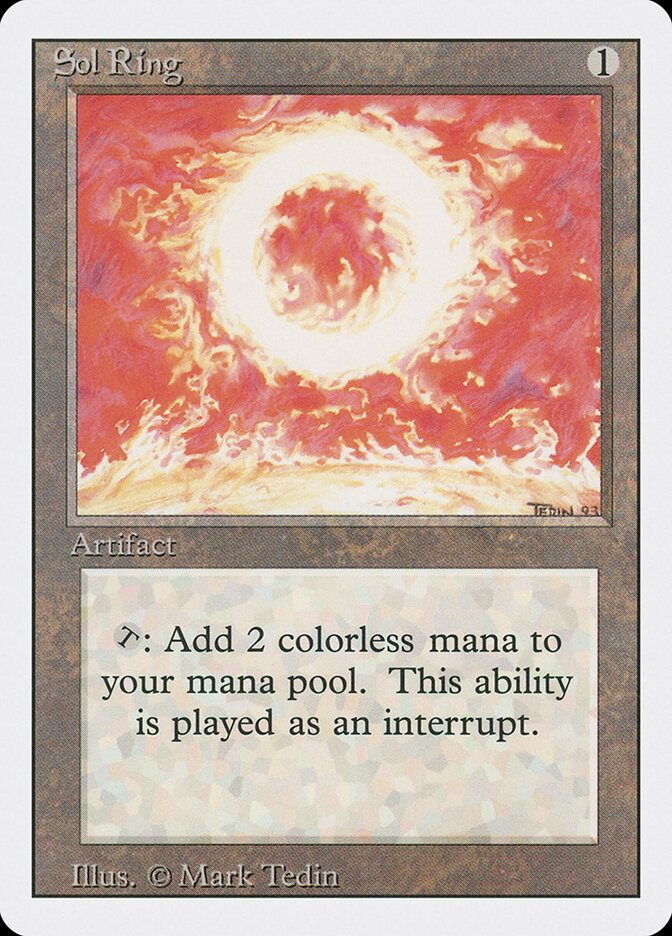 Sol Ring card front