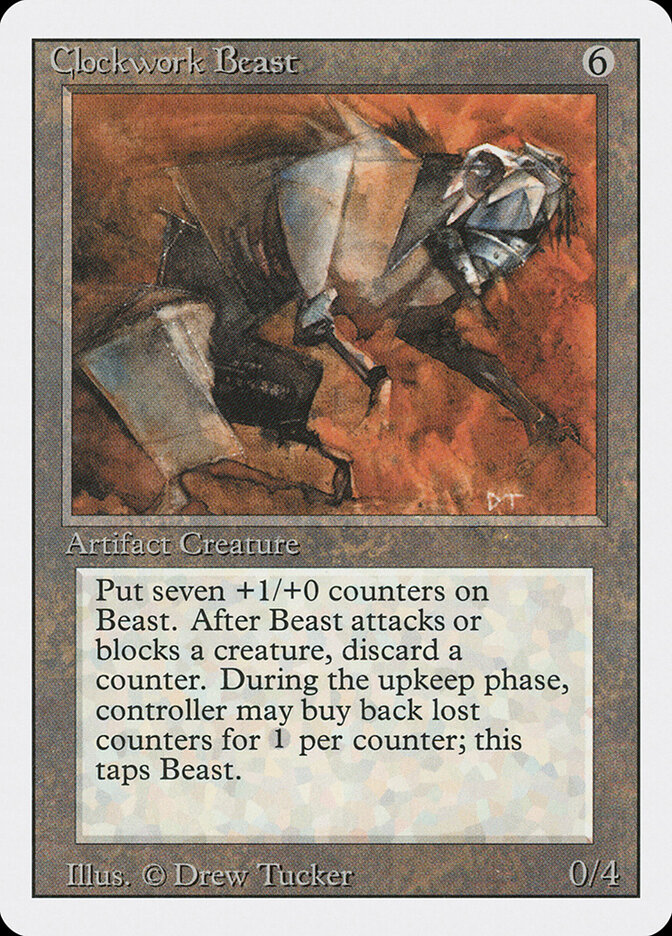 Clockwork Beast card front