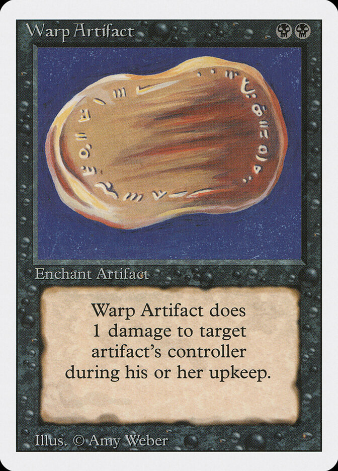 Warp Artifact card front