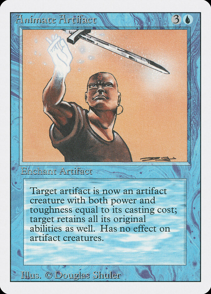 Animate Artifact card front
