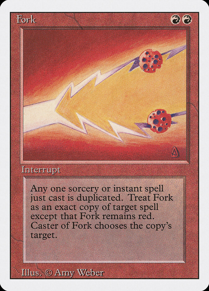 Fork card front