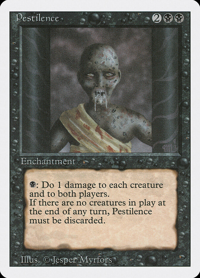 Pestilence card front