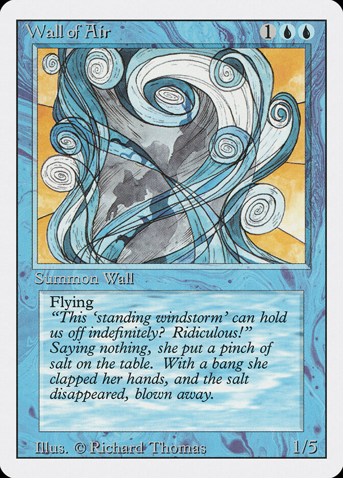 Wall of Air card front