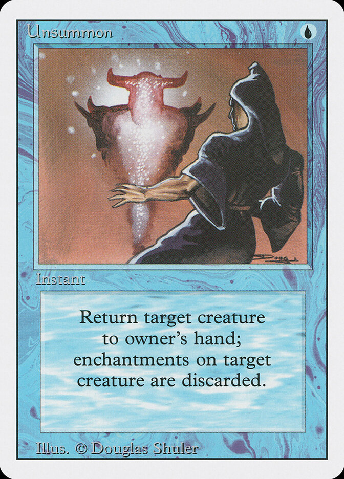 Unsummon card front