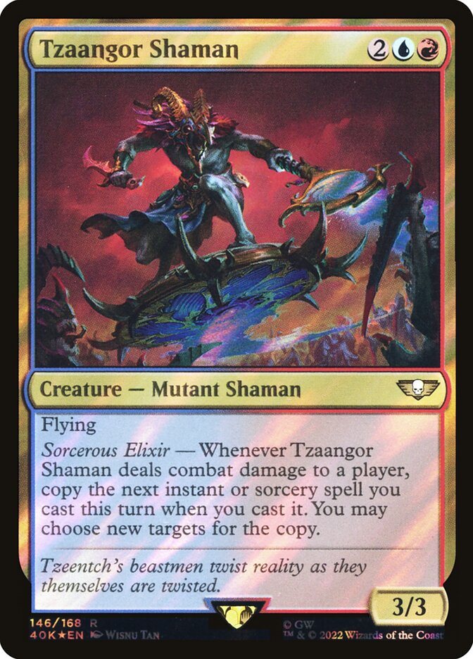 Tzaangor Shaman card front