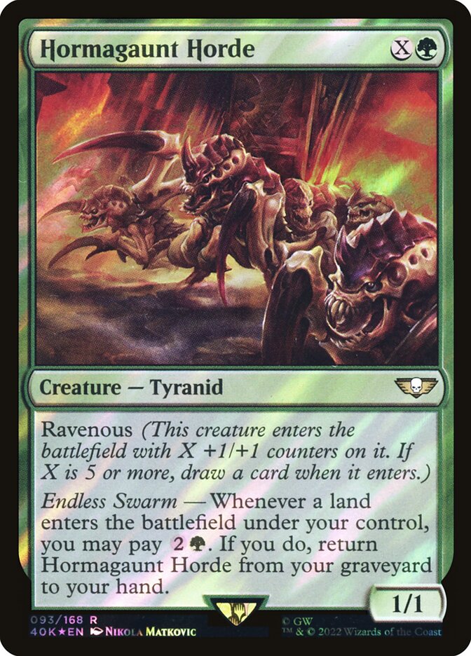 Hormagaunt Horde card front