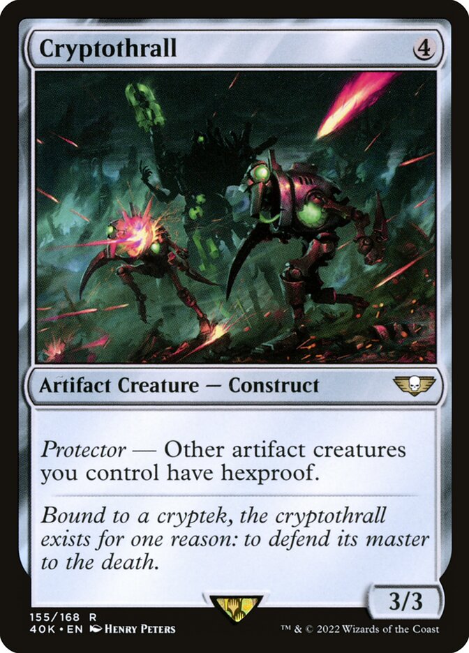 Cryptothrall card front