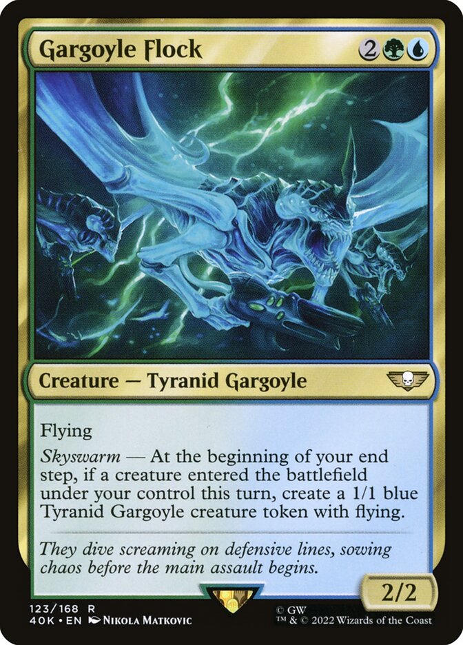 Gargoyle Flock card front