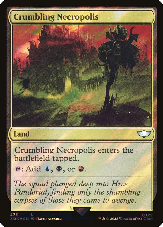 Crumbling Necropolis card front