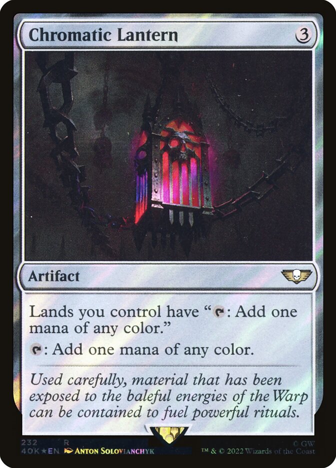 Chromatic Lantern card front
