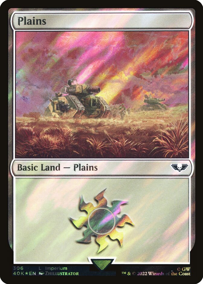 Plains card front