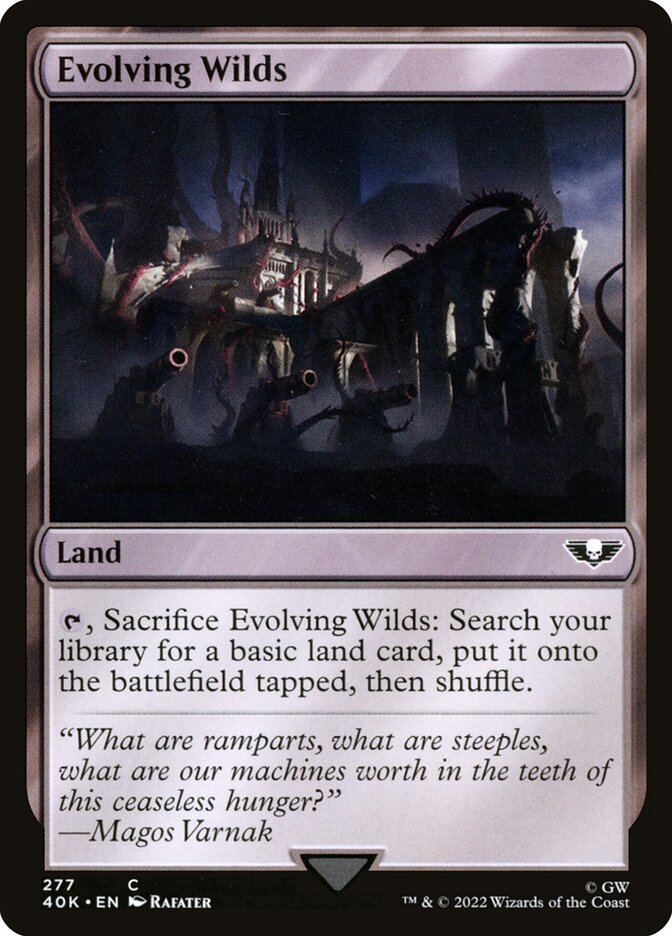 Evolving Wilds card front