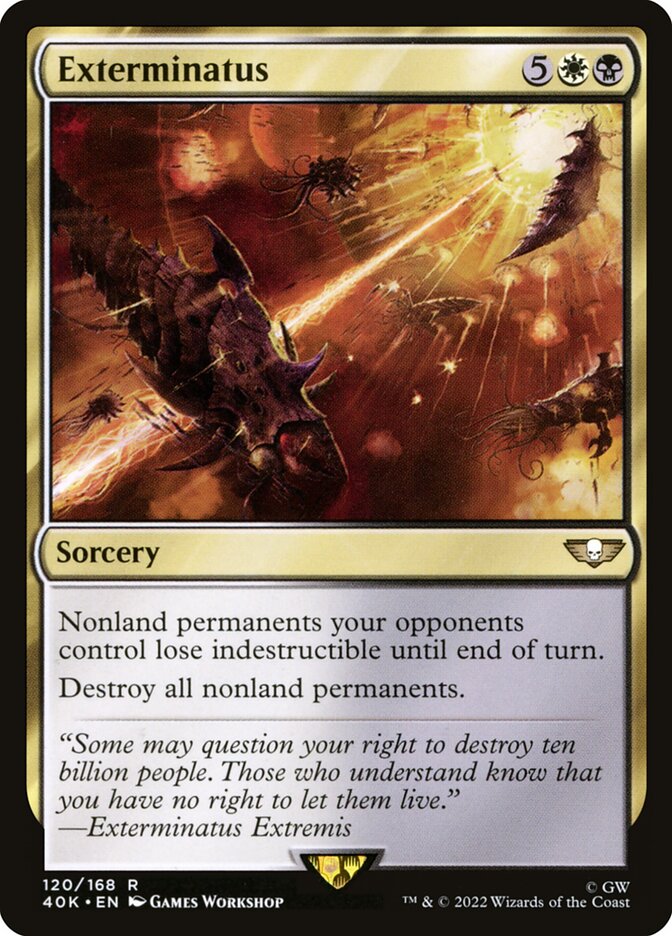 Exterminatus card front
