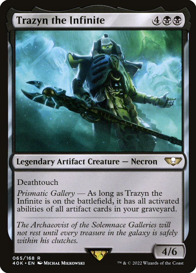 Trazyn the Infinite card front