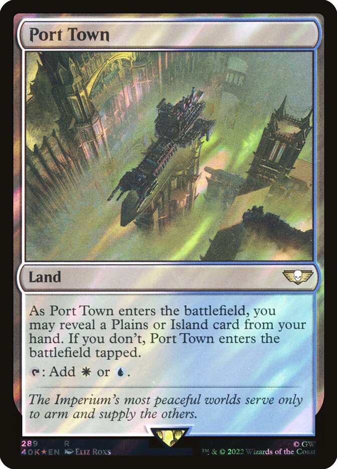 Port Town card front