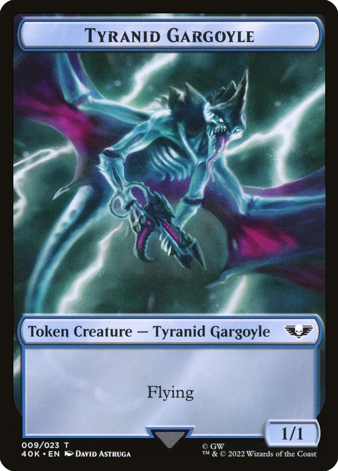Tyranid Gargoyle card front