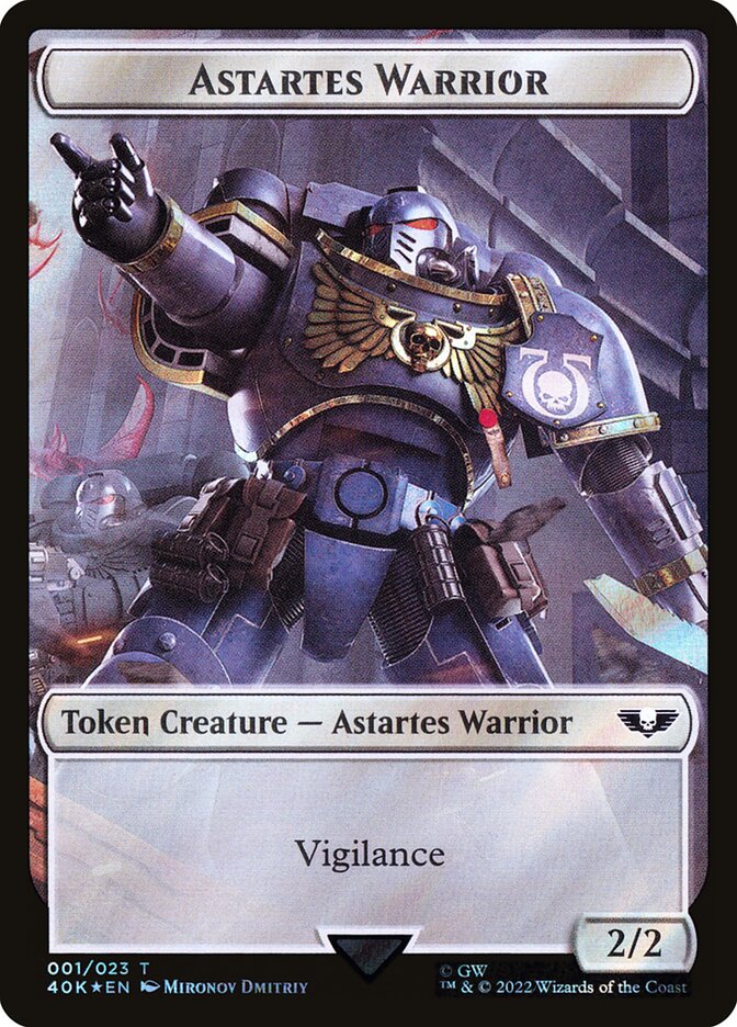 Astartes Warrior card front