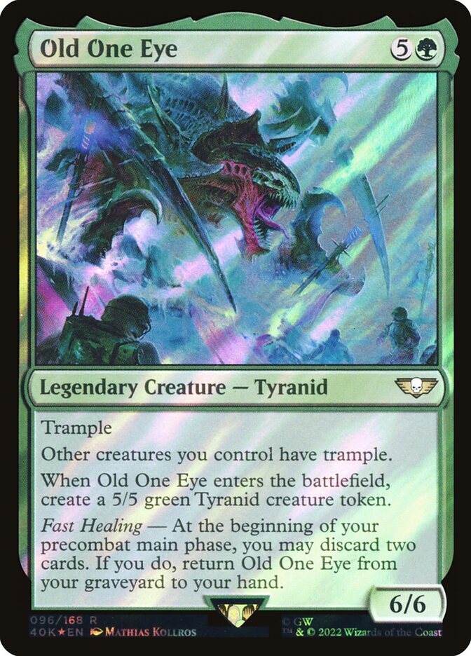 Old One Eye card front