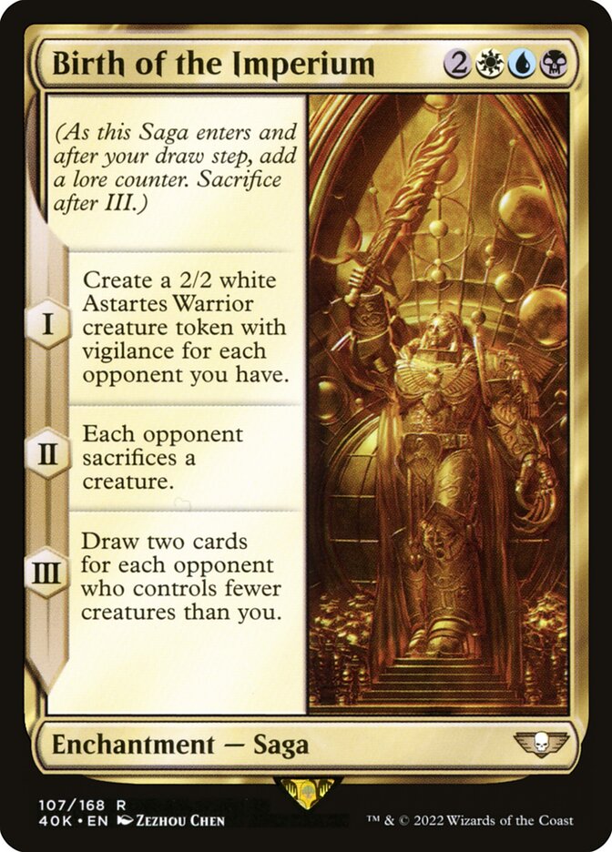 Birth of the Imperium card front