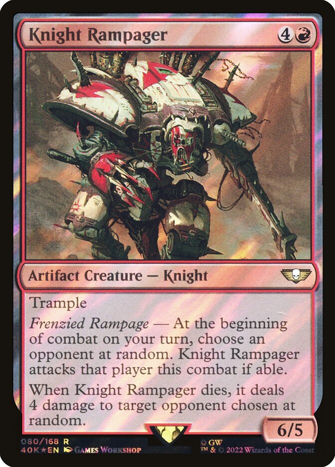Knight Rampager card front
