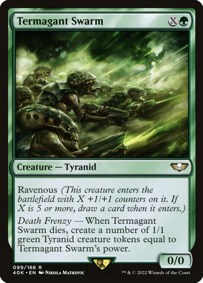 Termagant Swarm card front