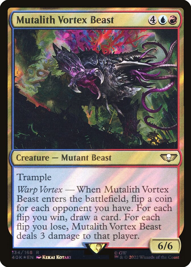 Mutalith Vortex Beast card front
