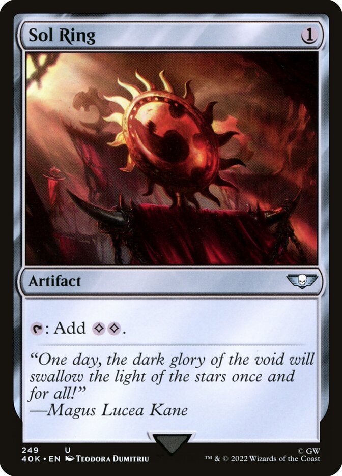 Sol Ring card front