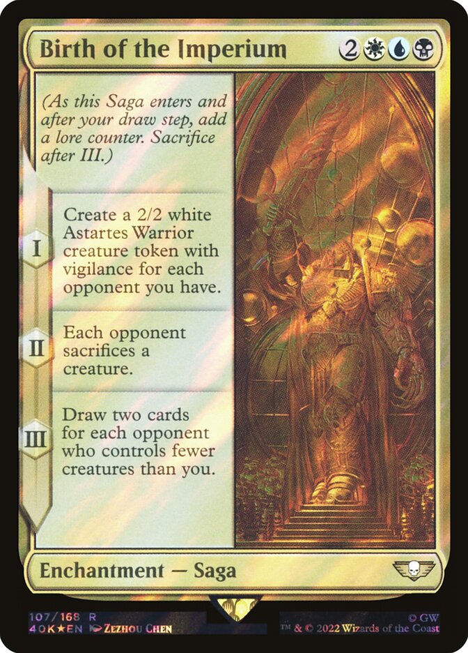 Birth of the Imperium card front