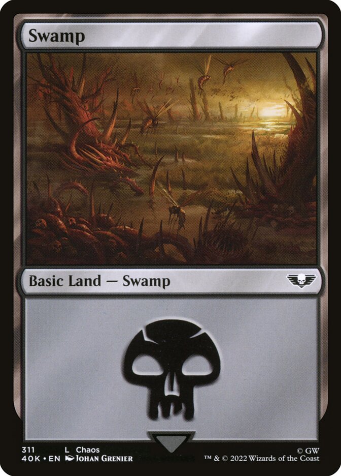 Swamp card front