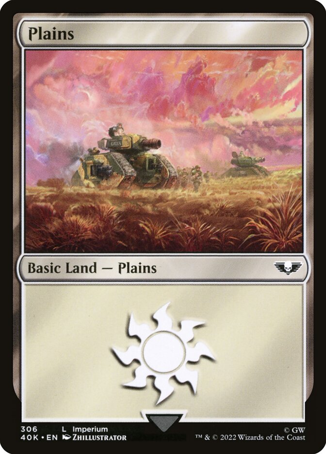 Plains card front