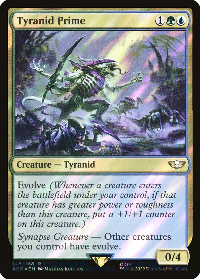 Tyranid Prime card front
