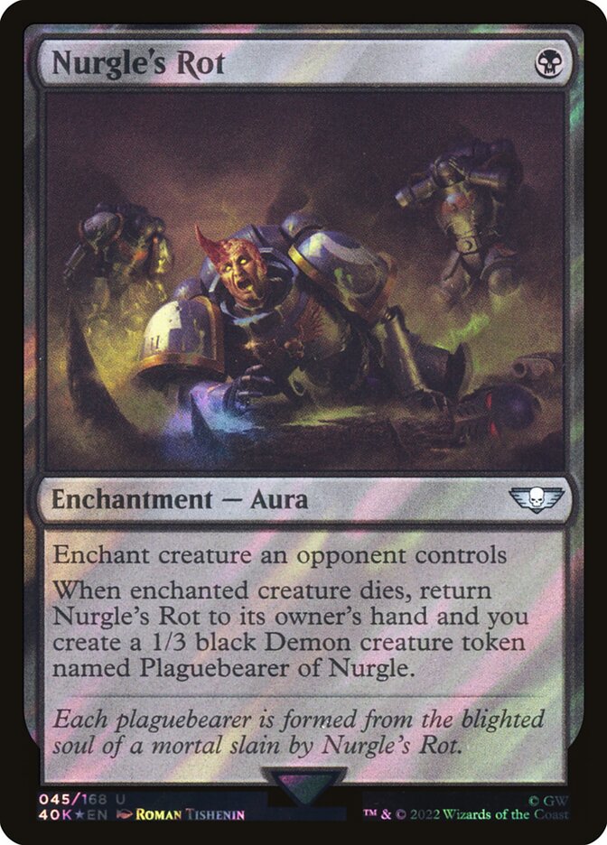 Nurgle's Rot card front