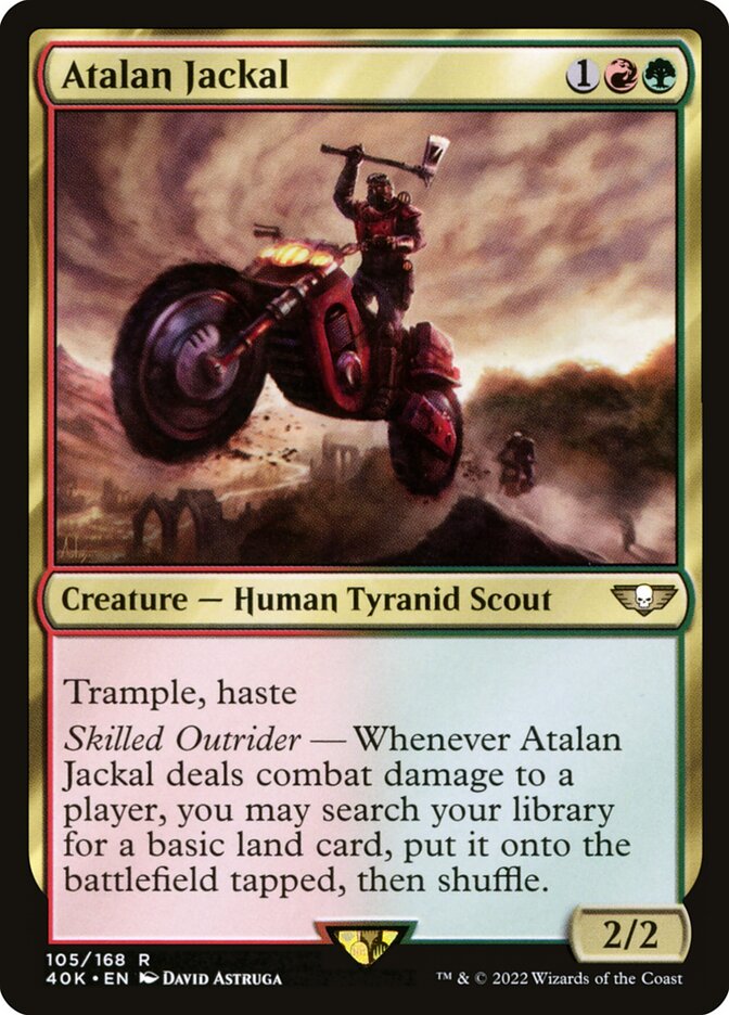 Atalan Jackal card front
