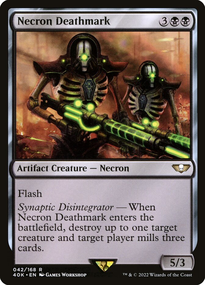 Necron Deathmark card front